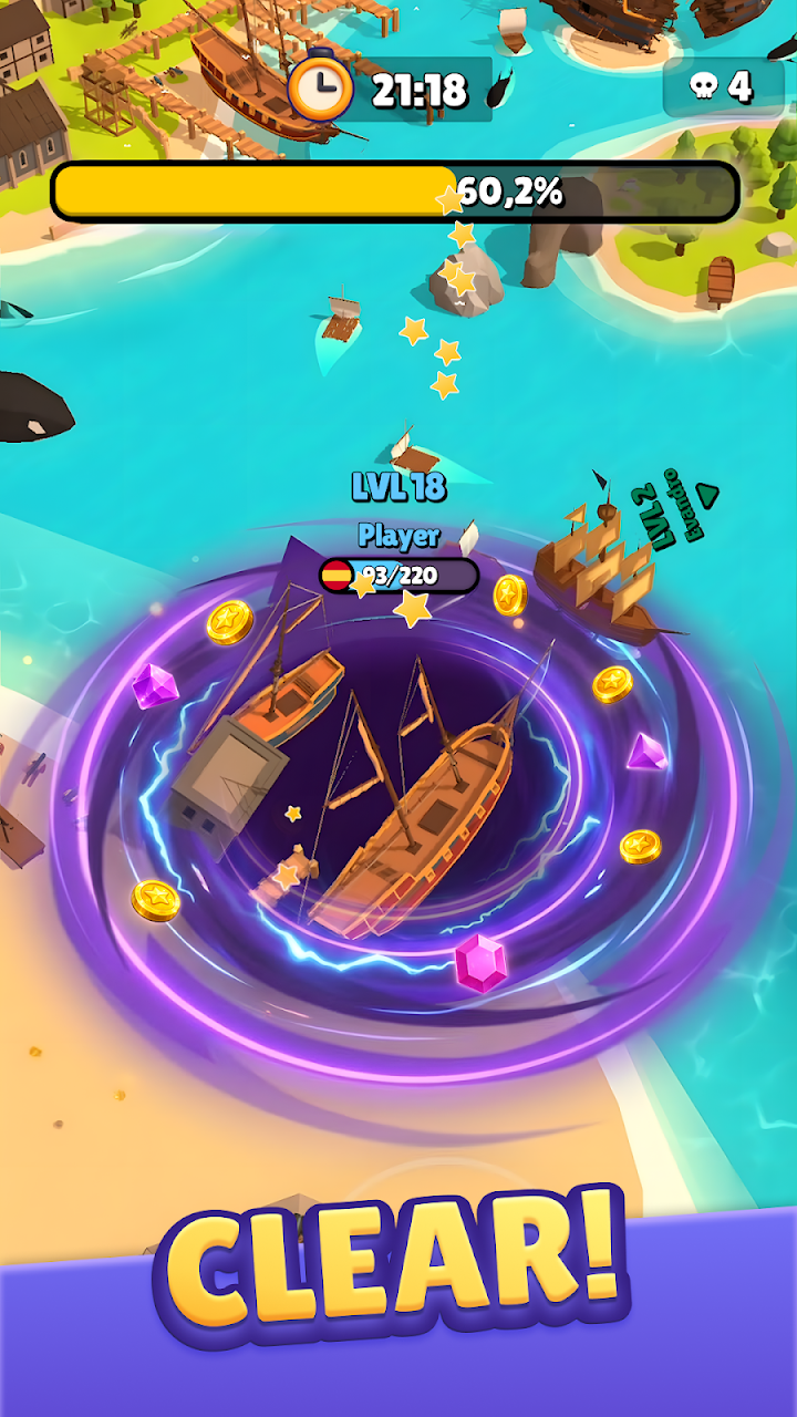 Hole.io - Original Hole Game screenshot