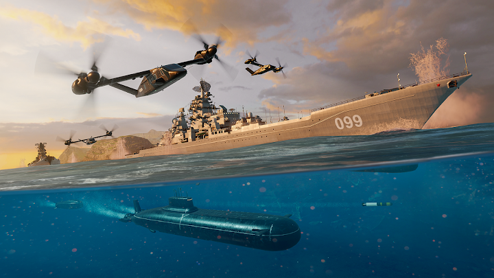 Modern Warships: Naval Battles screenshot